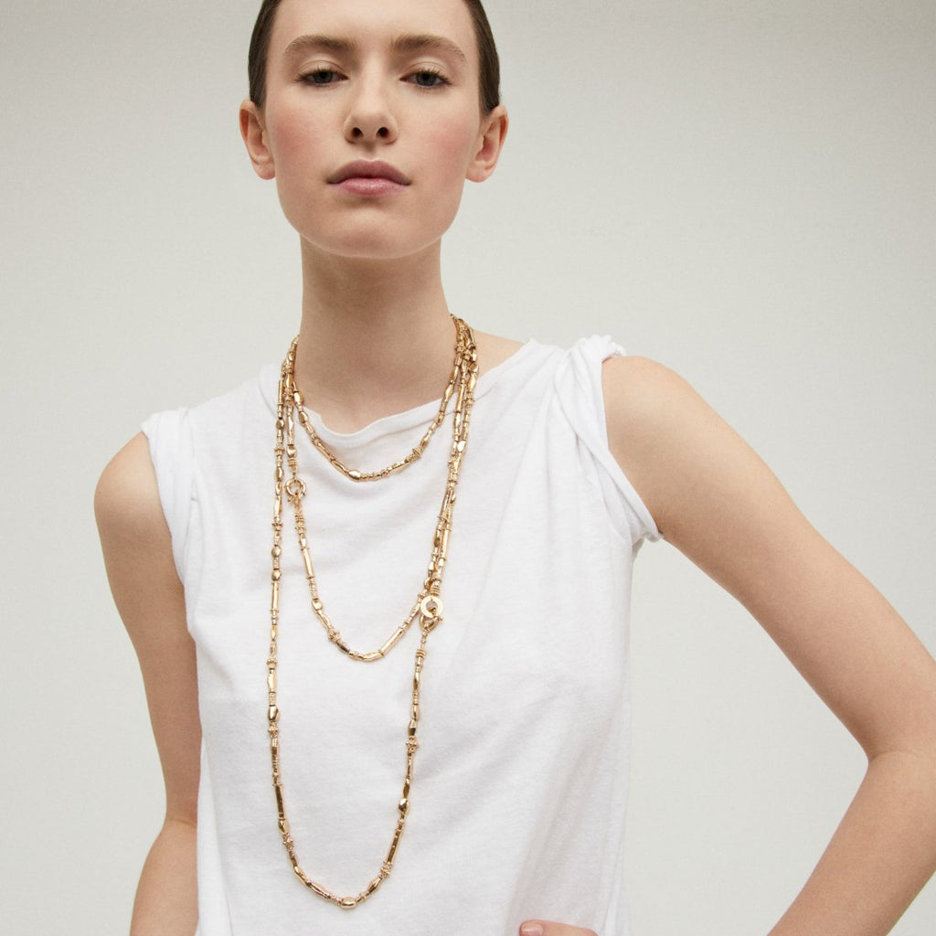 Gas Bijoux collier Kali moyen modèle doré