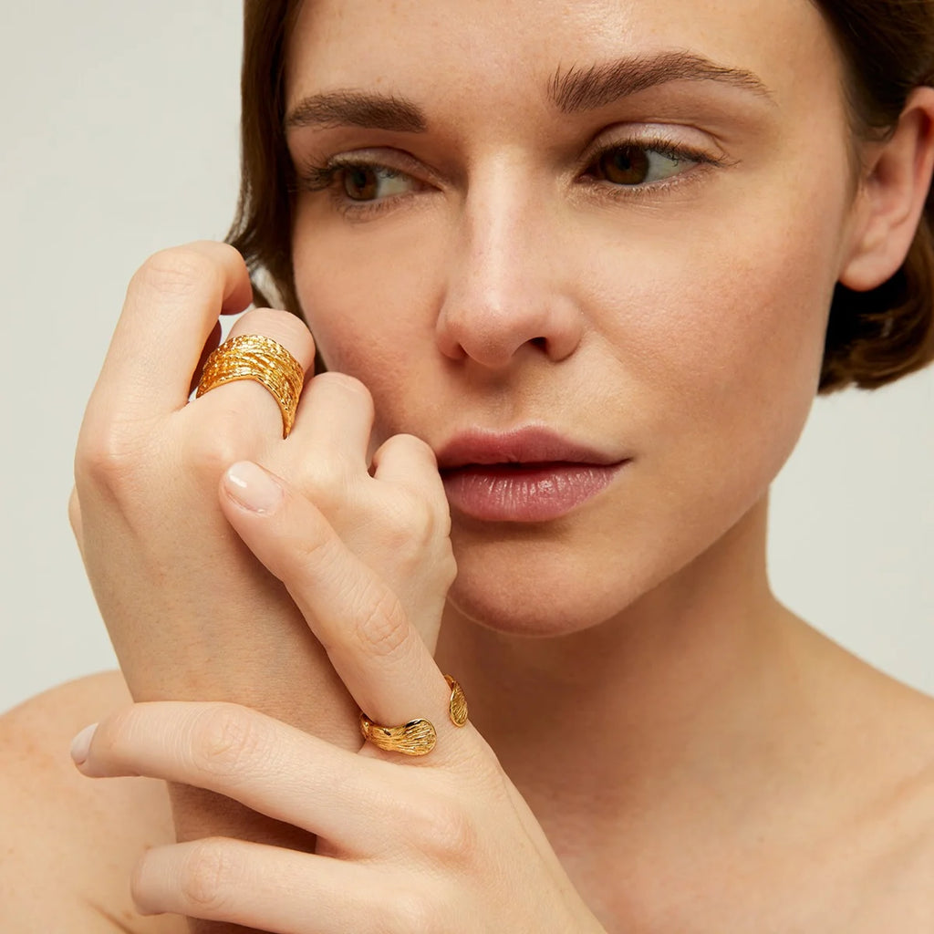 Bague Mistral Liane dorée
