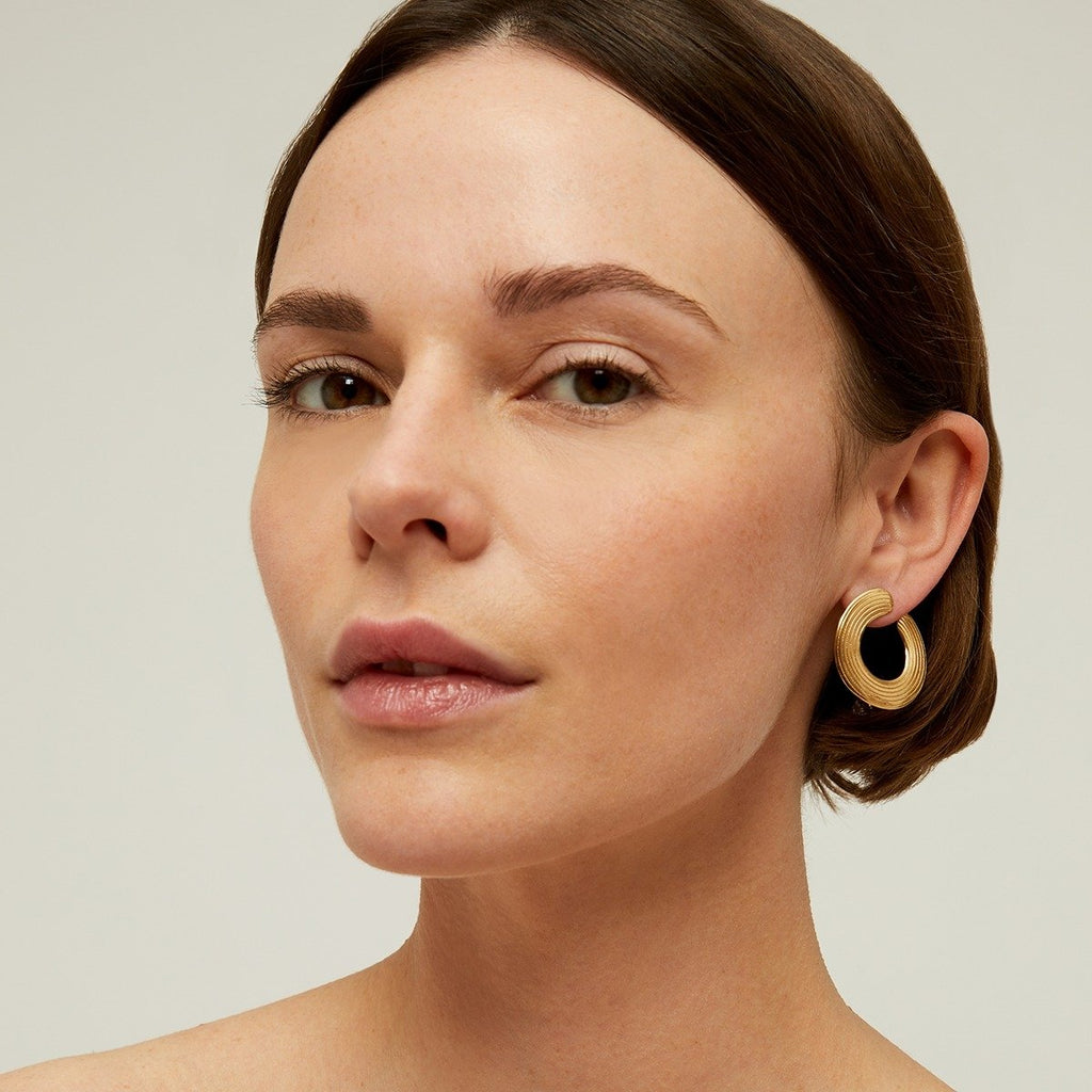 Gas Bijoux boucles d'oreilles Poni dorées