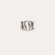 GAS BIJOUX BAGUE BRONX ARGENTEE