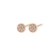 BOUCLES D'OREILLES PURE GIGI PUCE DIAMANTS