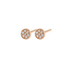 BOUCLES D'OREILLES PURE GIGI PUCE DIAMANTS