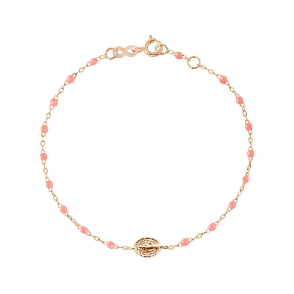 Bracelet Gigi Clozeau Madone Or Rose fushia