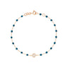 BRACELET GIGI CLOZEAU LUCKY PUCE OR JAUNE RESINE ET DIAMANTS