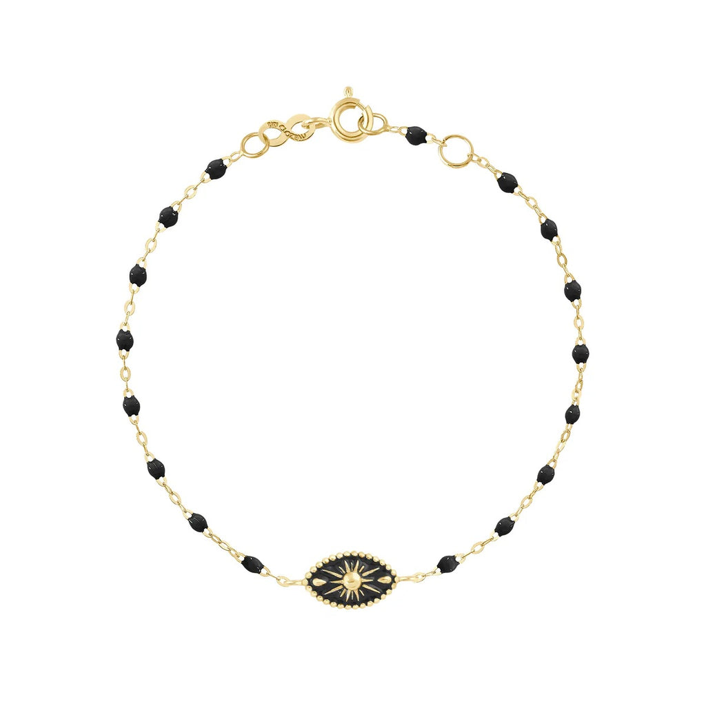 Bracelet Gigi Clozeau Or Jaune Karma noir