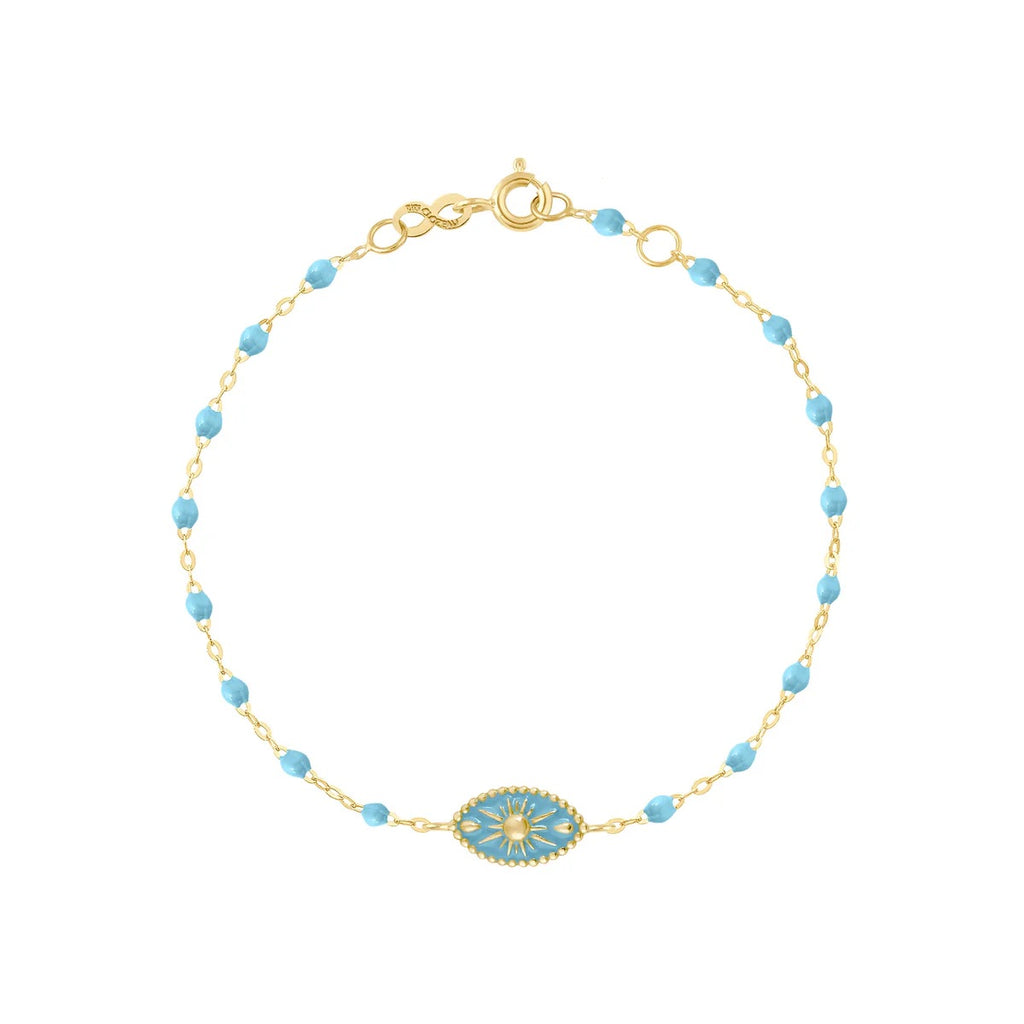 Bracelet Gigi Clozeau Or Jaune Karma turquoise