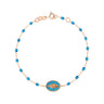 BRACELET GIGI CLOZEAU OR ROSE MADONE