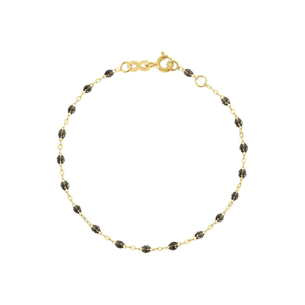 chaine de cheville gigi clozeau or jaune quartz 24cm