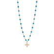 COLLIER GIGI CLOZEAU OR ROSE SPARK DIAMANTS