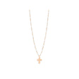 COLLIER GIGI CLOZEAU OR ROSE CROIX