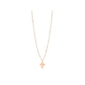 COLLIER GIGI CLOZEAU OR ROSE CROIX