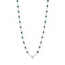 COLLIER GIGI CLOZEAU PETIT COSMOS OR ROSE DIAMANTS