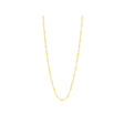 COLLIER GIGI CLOZEAU OR JAUNE 45 CM