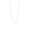 COLLIER GIGI CLOZEAU OR JAUNE 45 CM