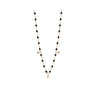 COLLIER GIGI CLOZEAU SUPRÊME OR ROSE 3 DIAMANTS