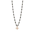COLLIER GIGI CLOZEAU SPARK OR NOIR DIAMANTS