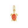 PENDENTIF GIGI CLOZEAU TORTUE OR JAUNE