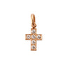 PENDENTIF GIGI CLOZEAU CROIX OR ET DIAMANTS