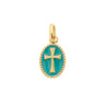 GIGI CLOZEAU MEDAILLE CROIX OR JAUNE