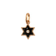 PENDENTIF GIGI CLOZEAU ETOILE STAR OR ROSE DIAMANT