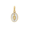 PENDENTIF GIGI CLOZEAU  MADONE OR JAUNE