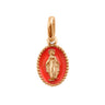 PENDENTIF GIGI CLOZEAU OR ROSE MADONE