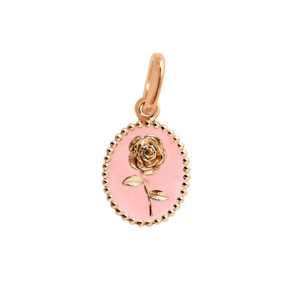 Pendentif Gigi Clozeau rose rose bébé or rose