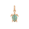 PENDENTIF GIGI CLOZEAU TORTUE OR ROSE