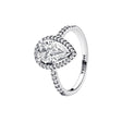 Bague Pandora Halo Poire Scintillante