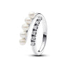 Bague Pandora Ouverte Perles de Culture d’Eau Douce Traitées & Pavé
