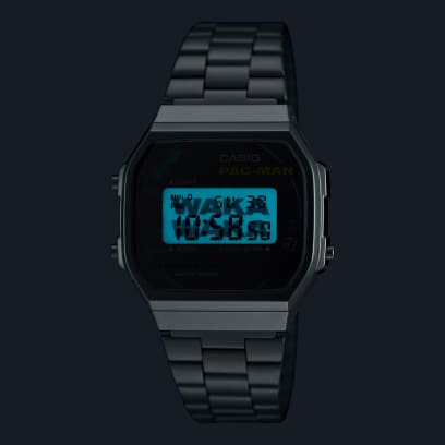 MONTRE CASIO VINTAGE X PAC-MAN A168WEPC-7AER