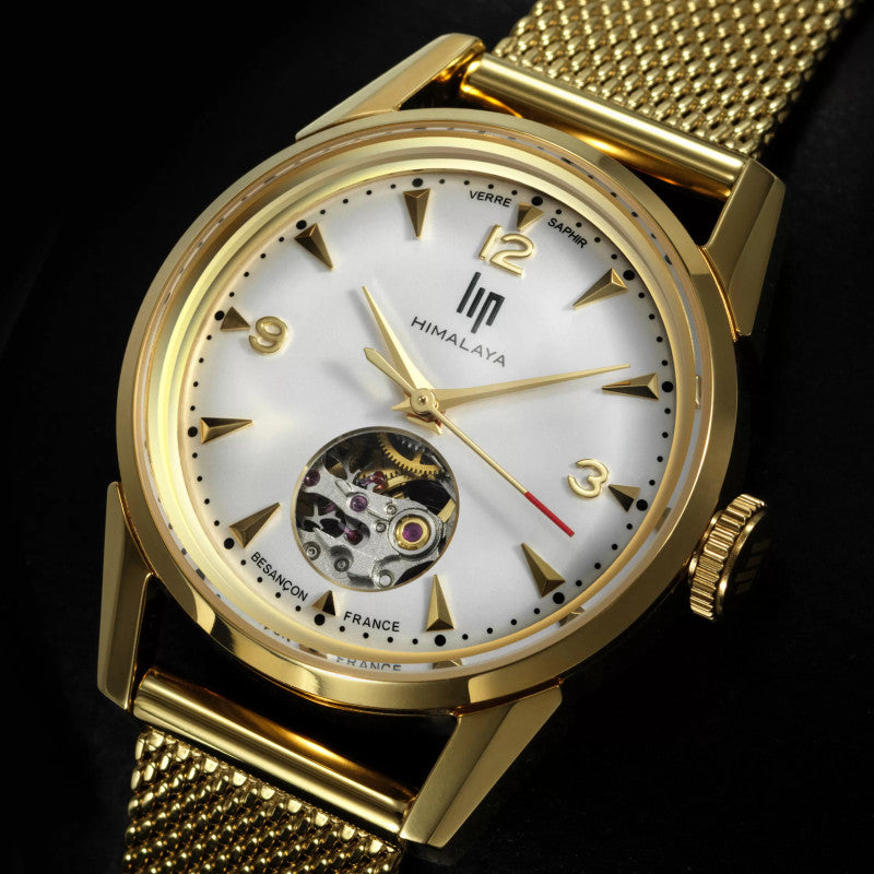 Montre Lip Himalaya automatique cœur battant 29mm