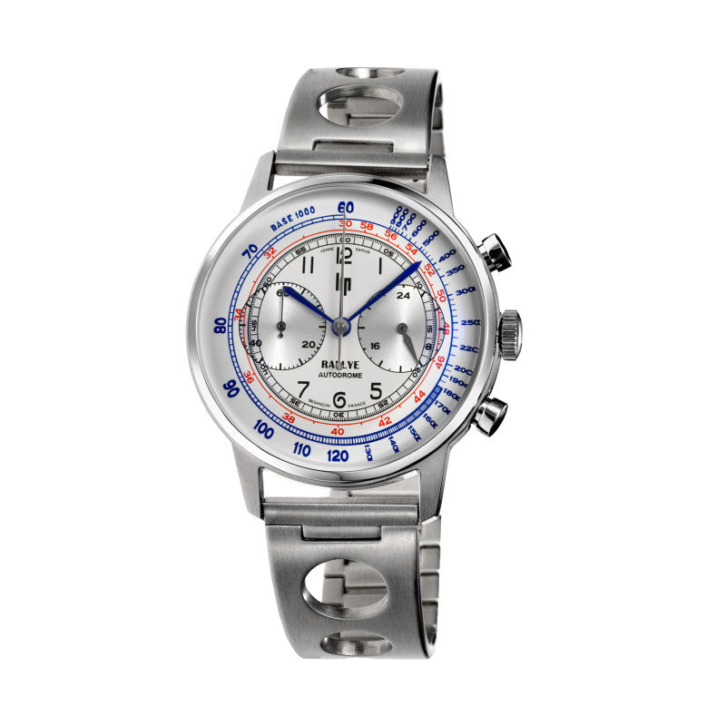 Montre Lip Rallye Méca quartz chronographe 40mm