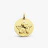 MEDAILLE BAPTEME AUGIS ANGE RAPHAEL OR JAUNE 750