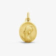 MEDAILLE AUGIS VIERGE PRILLANTE OR JAUNE 375