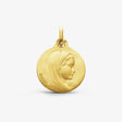 MEDAILLE AUGIS VIERGE SAINTE MARIE OR JAUNE 750