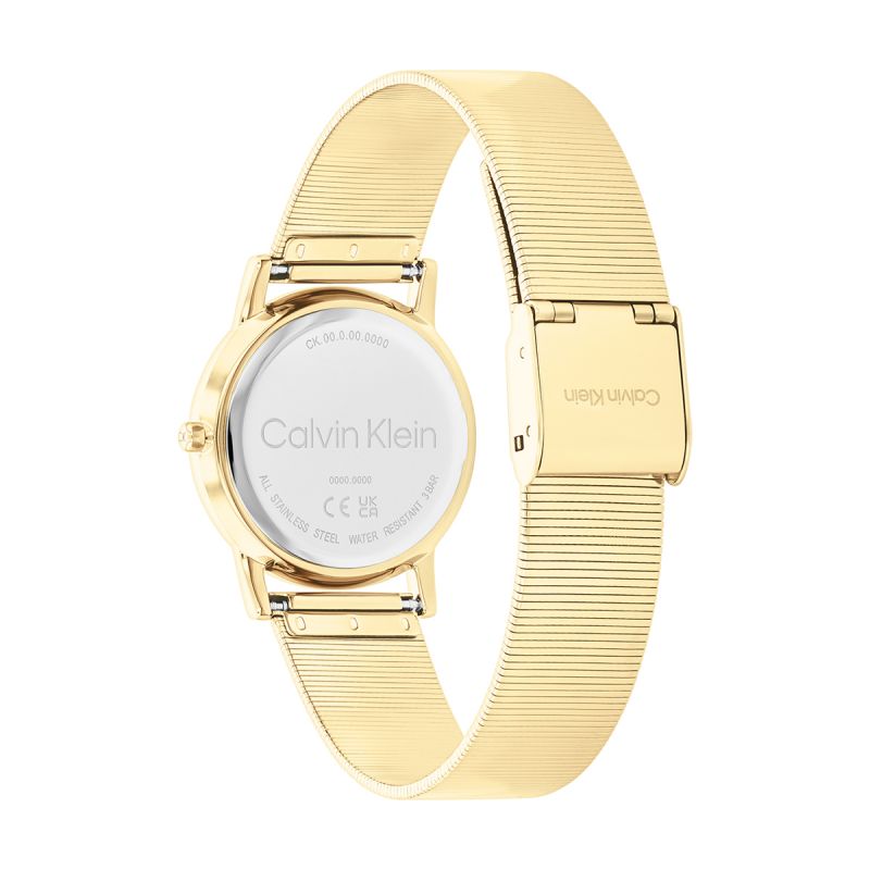 Montre Calvin Klein Femme Timeless Doré