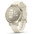 MONTRE GARMIN CONNECTÉE Lily® 2 Active Lunar Gold Blanc