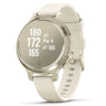 MONTRE GARMIN CONNECTÉE Lily® 2 Active Lunar Gold Blanc