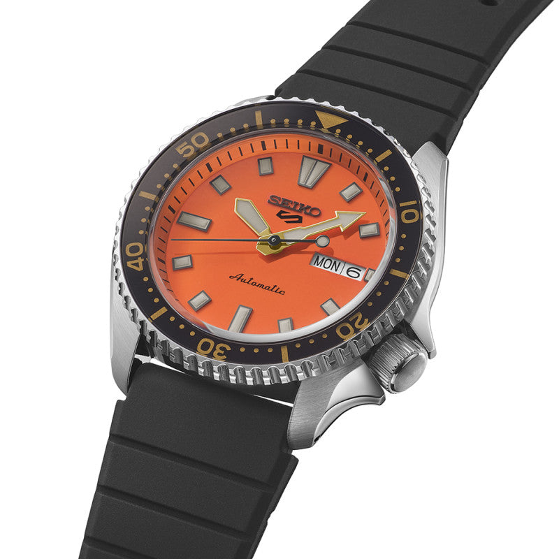 Montre Seiko 5 Sports SKX Automatique – Cadran orange