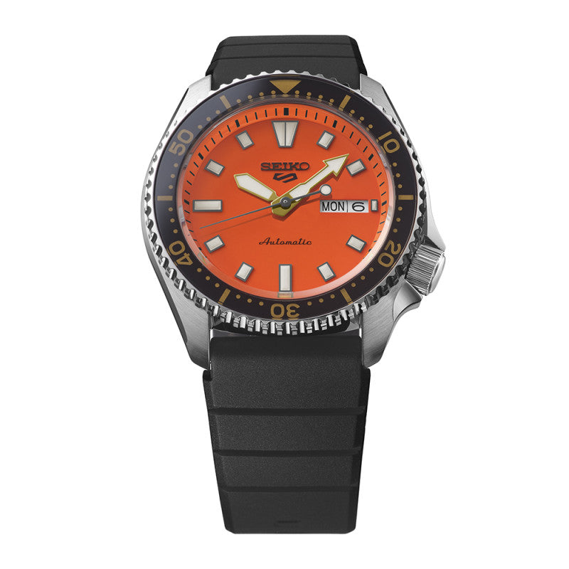 Montre Seiko 5 Sports SKX Automatique – Cadran orange