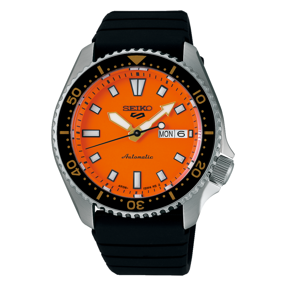 Montre Seiko 5 Sports SKX Automatique – Cadran orange