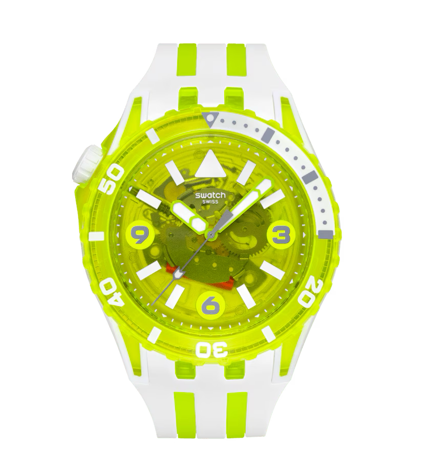 montre Swatch SCUBAQUA Egg Yolk :