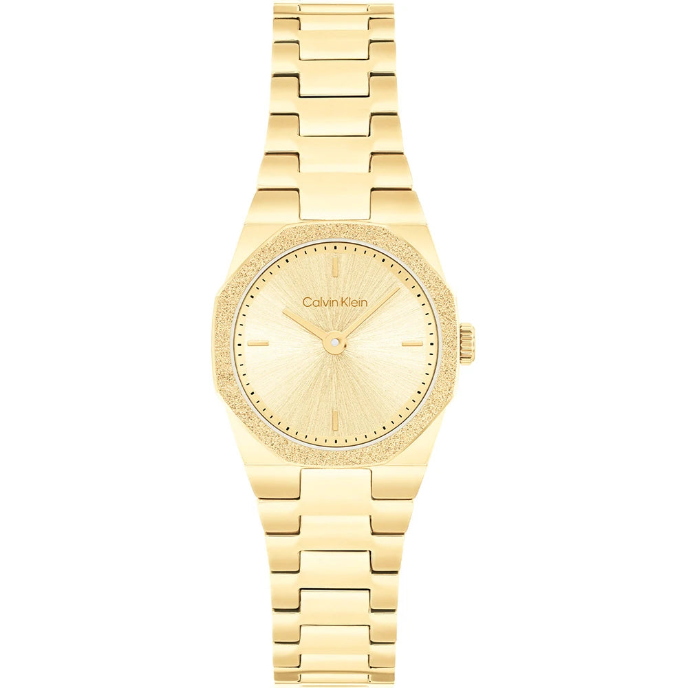 montre femme Calvin Klein Geometric Elegance 25100142 Doré