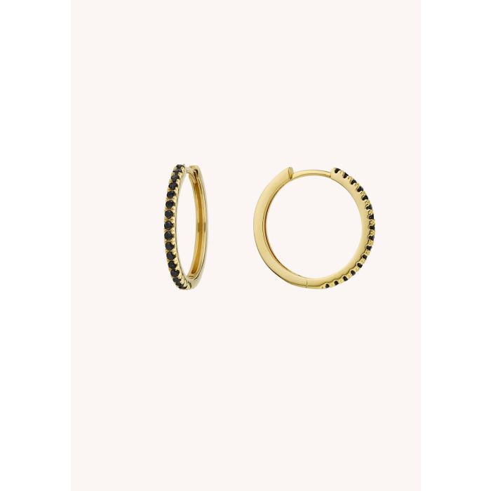 BOUCLES D'OREILLES MYA BAY - BLACK LOVELY DELHI