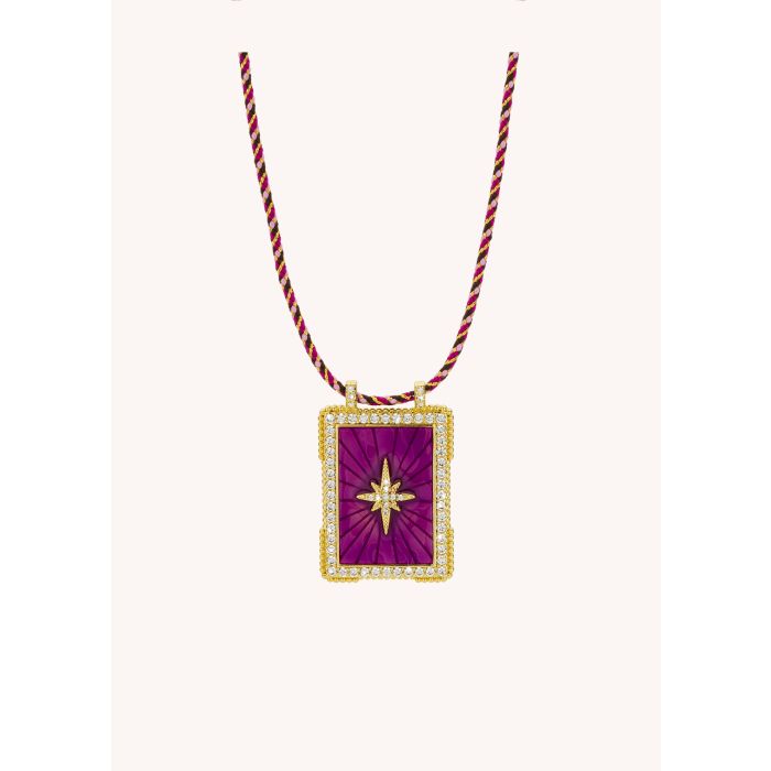 COLLIER MYA BAY - PURPLE DIWALI BOHEME