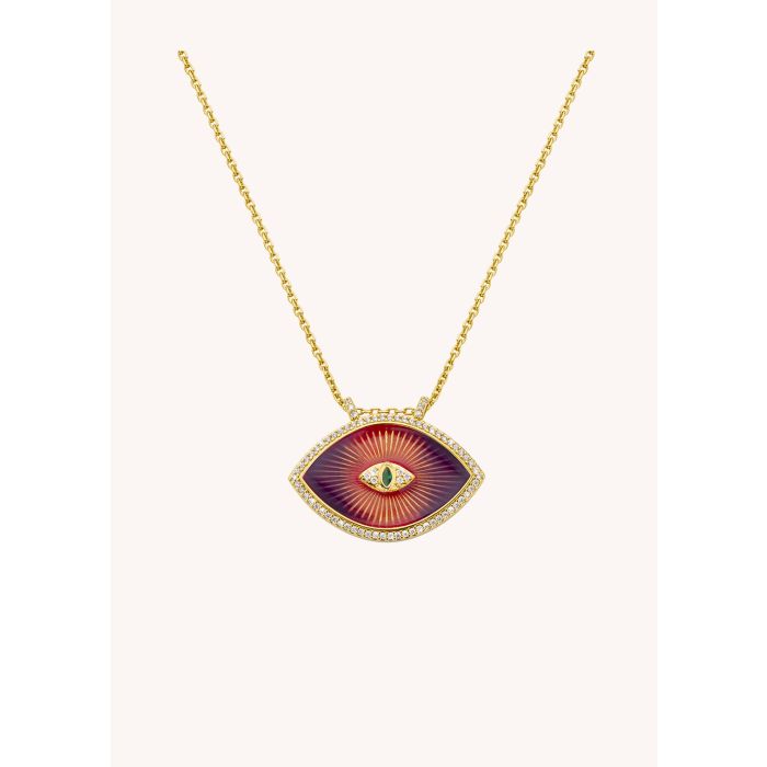 COLLIER MYA BAY - PURPLE RAINBOW TIKA
