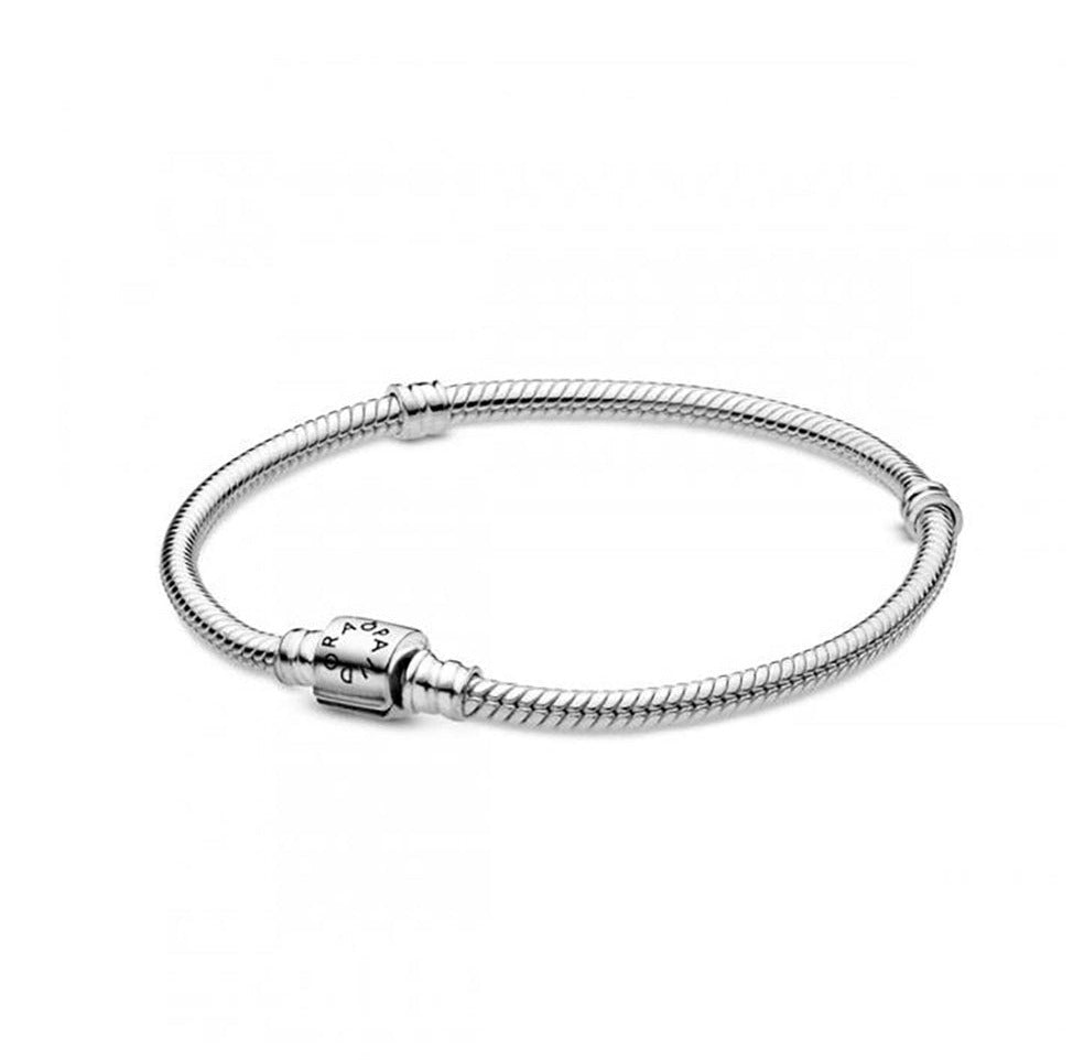 Bracelet Pandora Maille Serpent Fermoir Barillet 598816C00