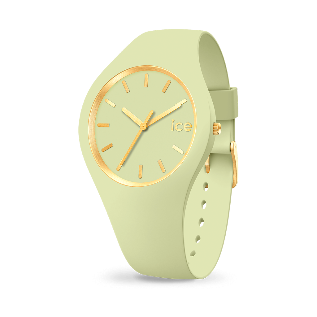 MONTRE ICE GLAM BRUSHED JADE SMALL