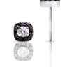 BOUCLES D’OREILLES ONE MORE SALINA OR BLANC ET DIAMANTS